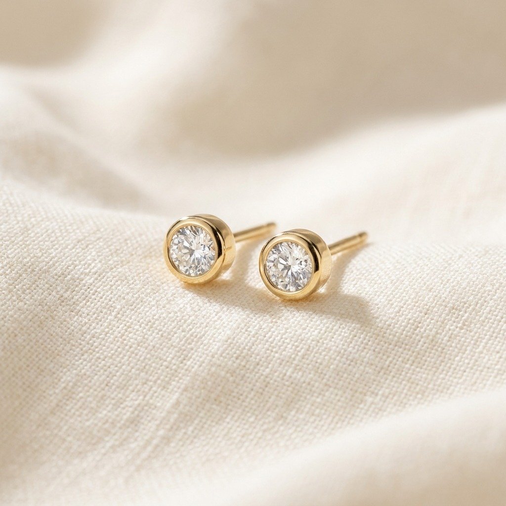 Halo Stud Earrings